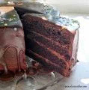 Nemeck okoldov torta - Deutsches-Schokoladenkuchen