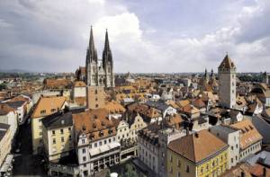 Star mesto v Regensburgu so Stadtamhofom